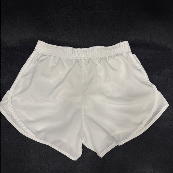 Nike Women's Athletic White Shorts - Picture 2 of 3